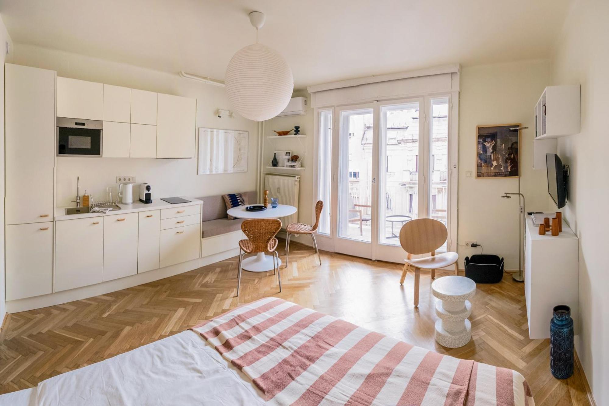 Appartement Pannonia View Delight à Budapest Extérieur photo