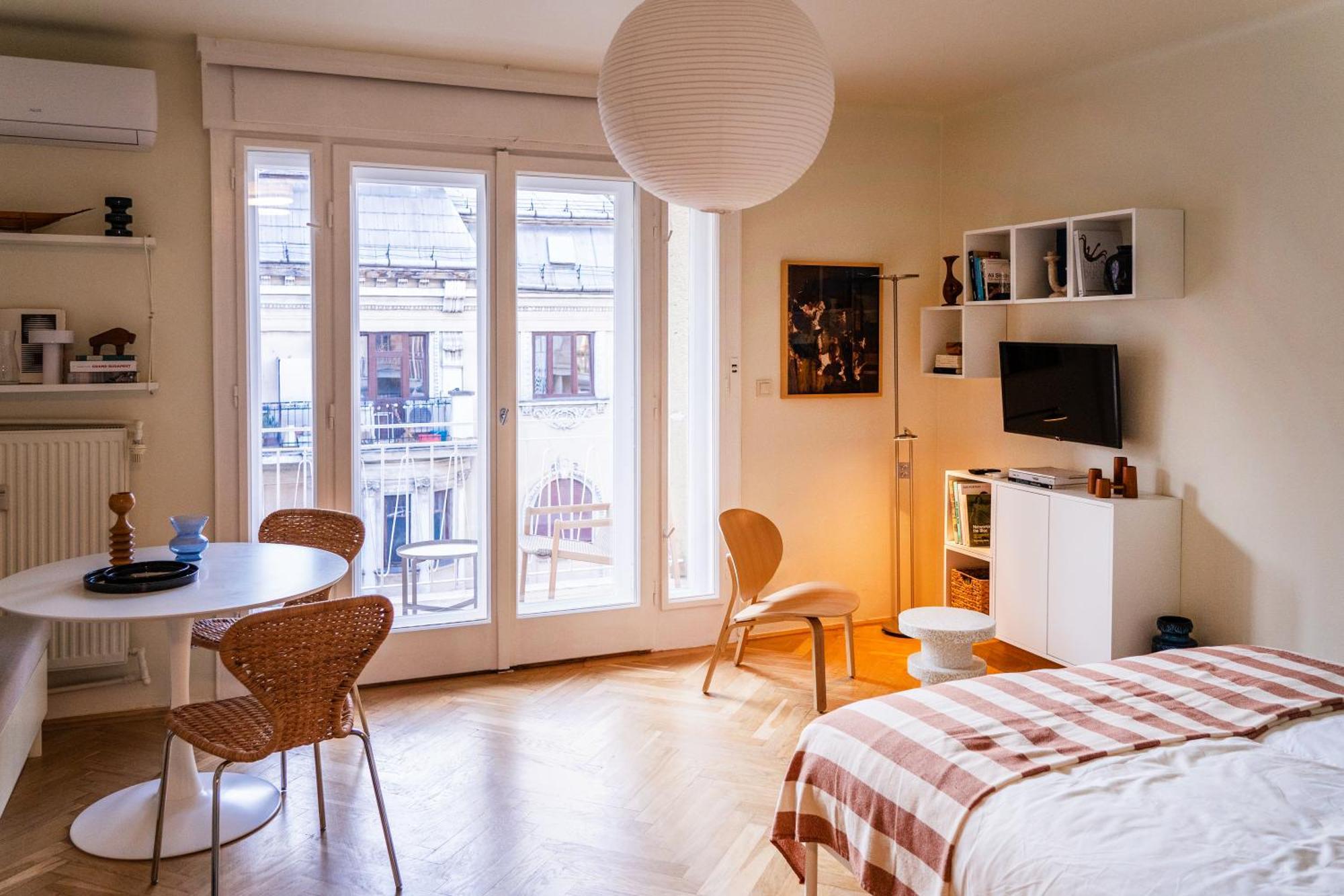Appartement Pannonia View Delight à Budapest Extérieur photo
