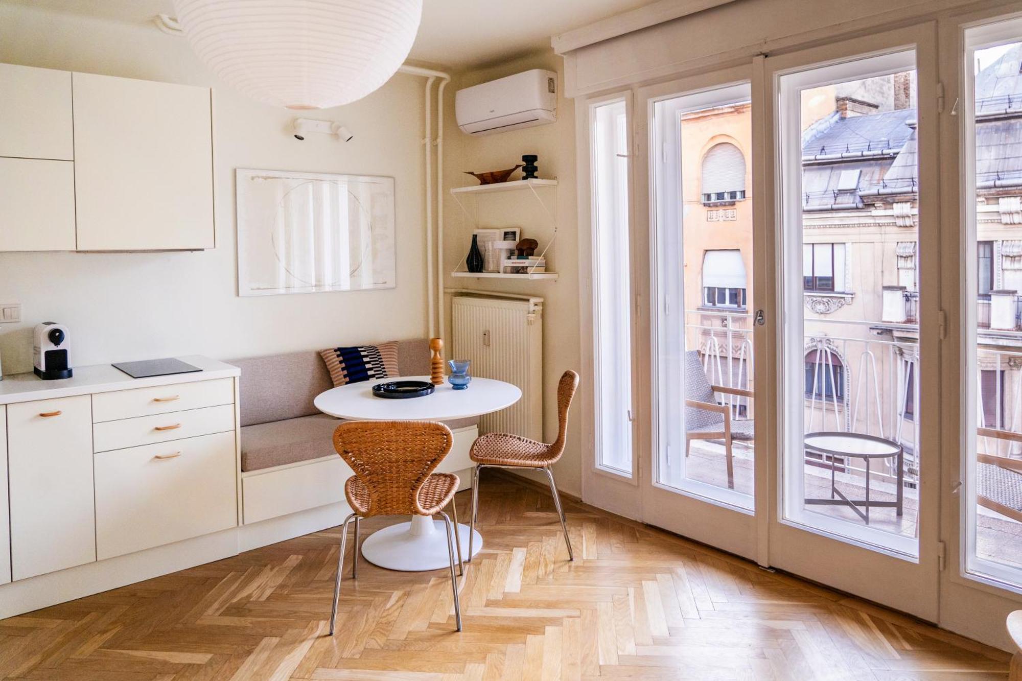 Appartement Pannonia View Delight à Budapest Extérieur photo