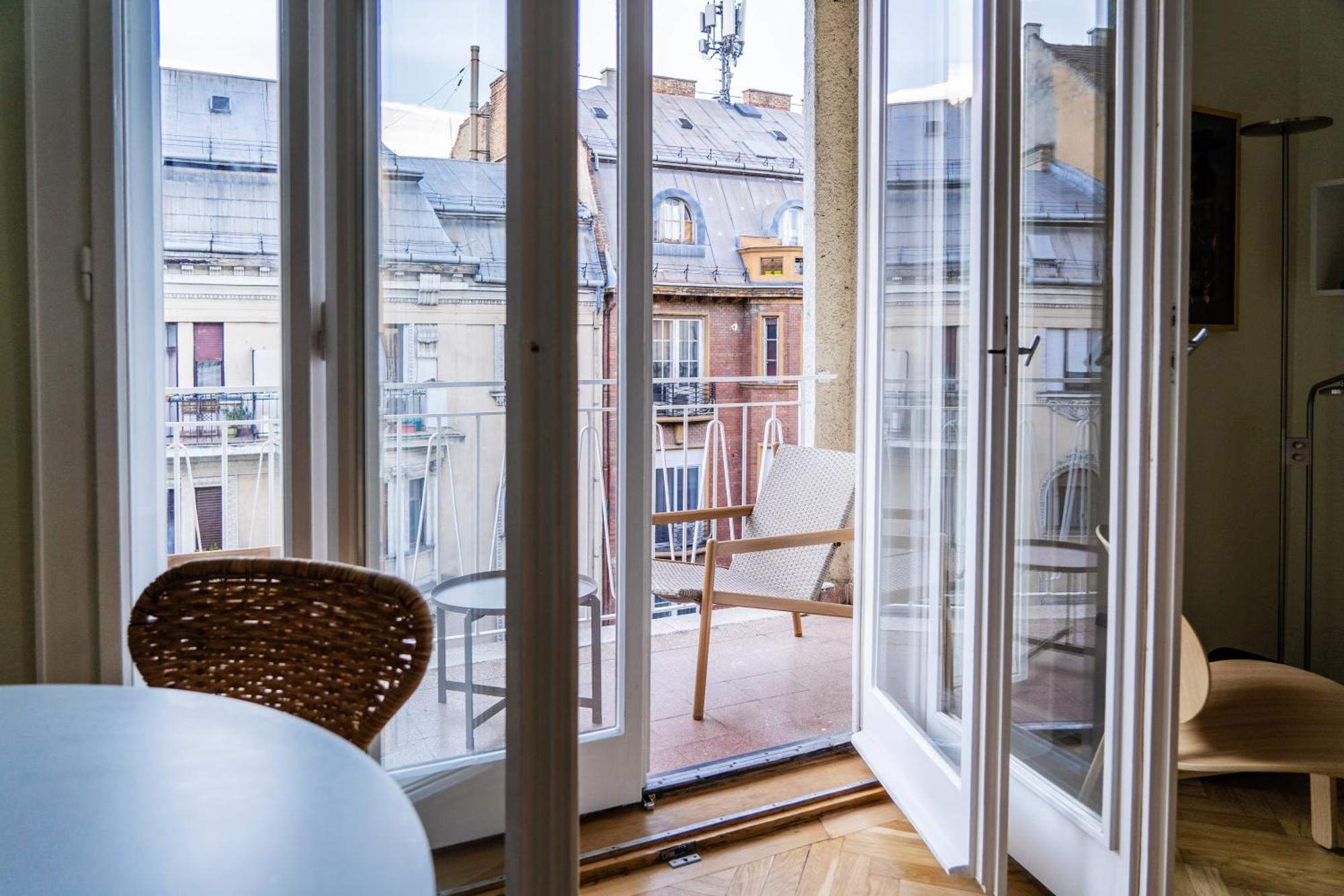 Appartement Pannonia View Delight à Budapest Extérieur photo